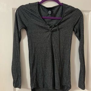 Black/Gray tight Shirt